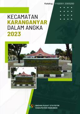 Kecamatan Karanganyar Dalam Angka 2023