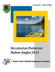 Kecamatan Padureso dalam angka 2011