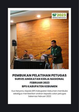 Pelatihan Petugas Sakernas Februari 2023