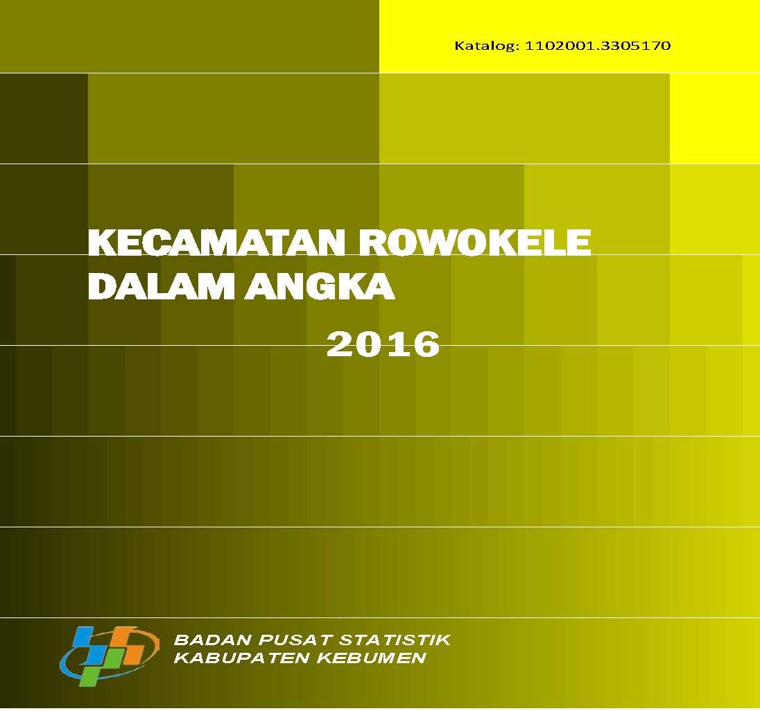 Kecamatan Rowokele Dalam Angka 2016