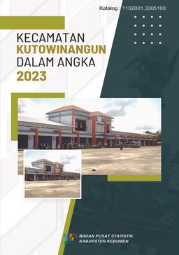 Kutowinangun Subdistrict In Figures 2023