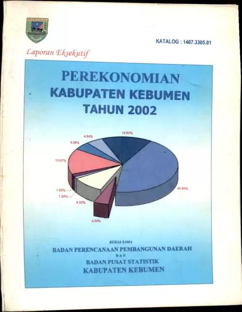 Laporan Eksekutif Perekonomian Kabupaten Kebumen Tahun 2002