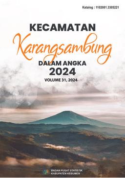 Kecamatan Karangsambung Dalam Angka 2024