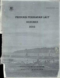 Kebumen Marine Fisheries Production 2005