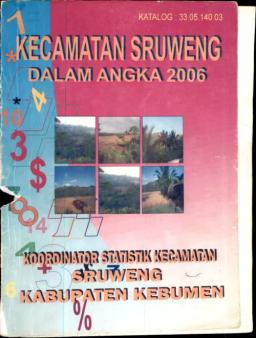 Kecamatan Sruweng Dalam Angka 2006