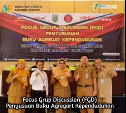 Focus Group Discussion Penyusunan Buku Agregat Kependudukan