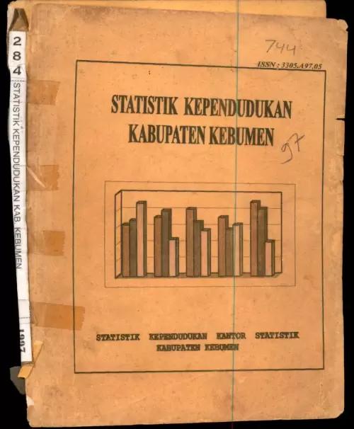 Statistik Kependudukan Kabupaten Kebumen 1997