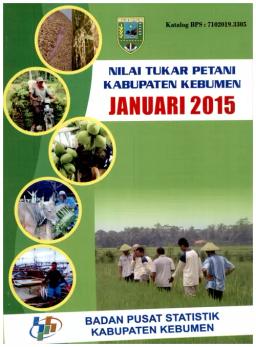 Kebumen Regency Farmer Exchange Rate January 2015