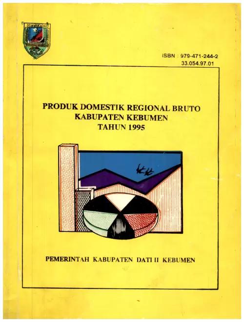 Produk Domestik Bruto Kabupaten Kebumen Tahun 1995