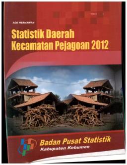 Statistik Daerah Kecamatan Pejagoan 2012