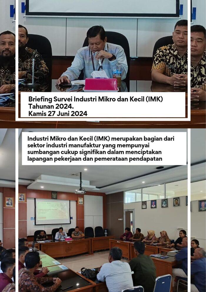 Briefing Survei Industri Mikro dan Kecil Tahunan 2024