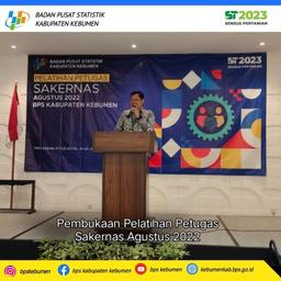 Pelatihan Calon Petugas Sakernas Agustus 2022