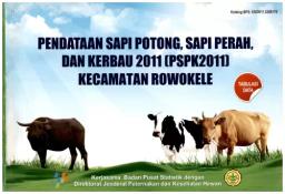 Pendataan Sapi Potong, Sapi Perah, Dan Kerbau 2011 (PSPK2011) Kecamatan Rowokele