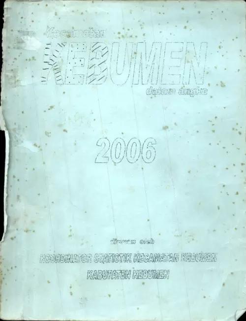 Kecamatan Kebumen Dalam Angka 2006