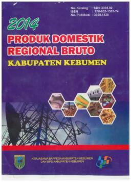 Kebumen Regency Gross Regional Domestic Product 2014