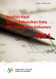 Analisis Hasil Survei Kebutuhan Data BPS Kabupaten Kebumen 2021