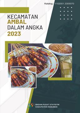 Ambal Subdistrict In Figures 2023