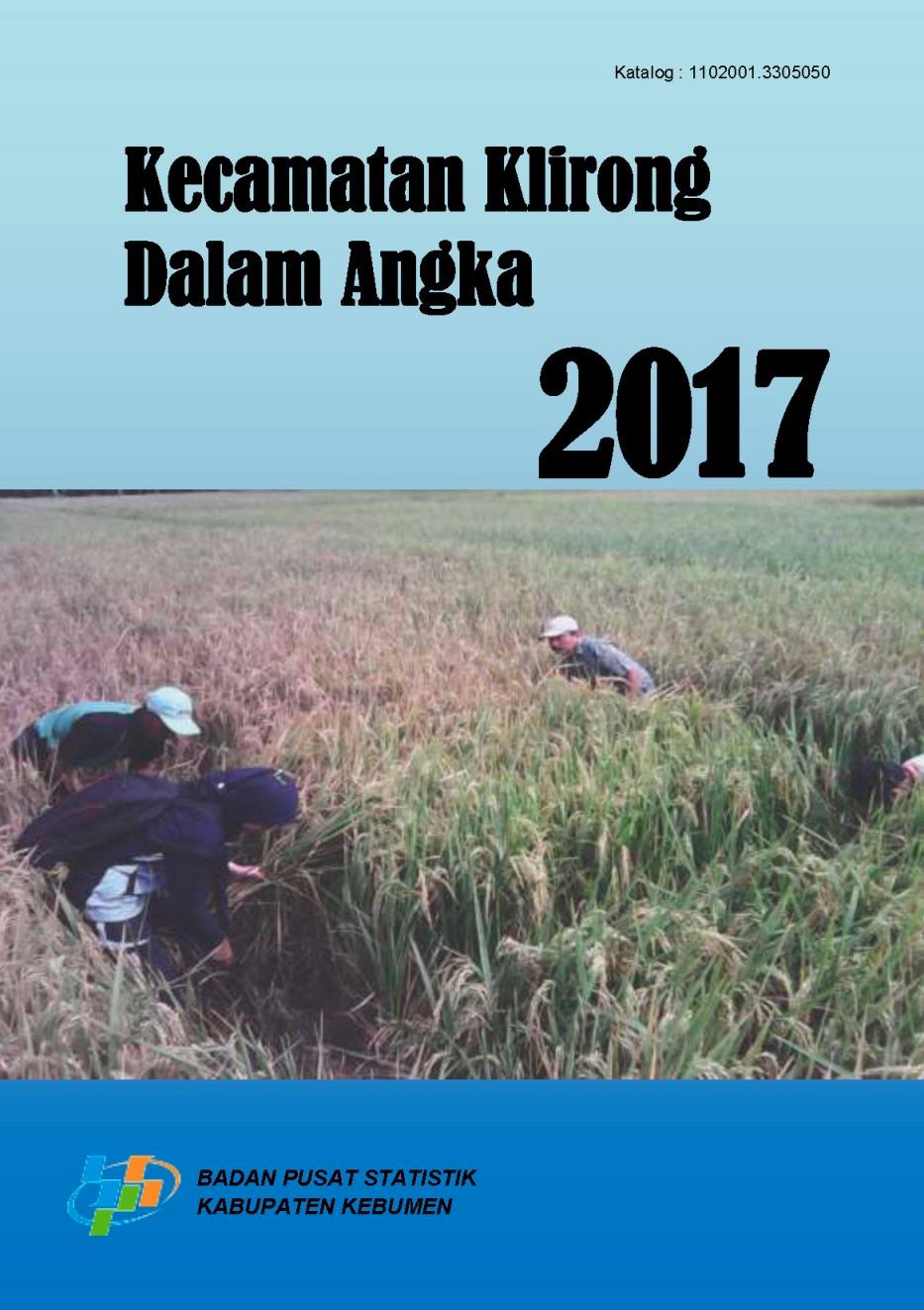 Kecamatan Klirong Dalam Angka 2017