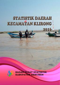 Statistik Daerah Klirong 2016