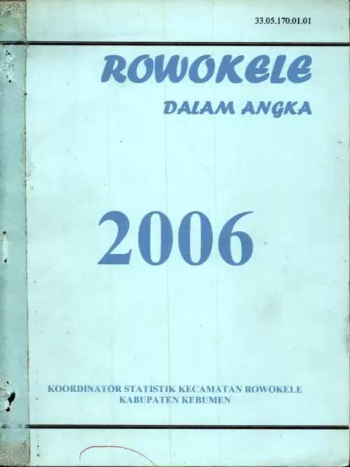 Kecamatan Rowokele Dalam Angka 2006