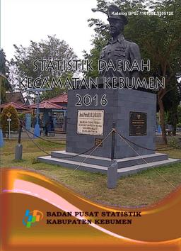 Statistik Daerah Kecamatan Kebumen 2016