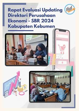 Rapat Evaluasi Updating Direktori Perusahaan Ekonomi - SBR 2024 Kabupaten Kebumen