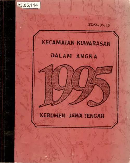 Kecamatan Kuwarasan Dalam Angka 1995