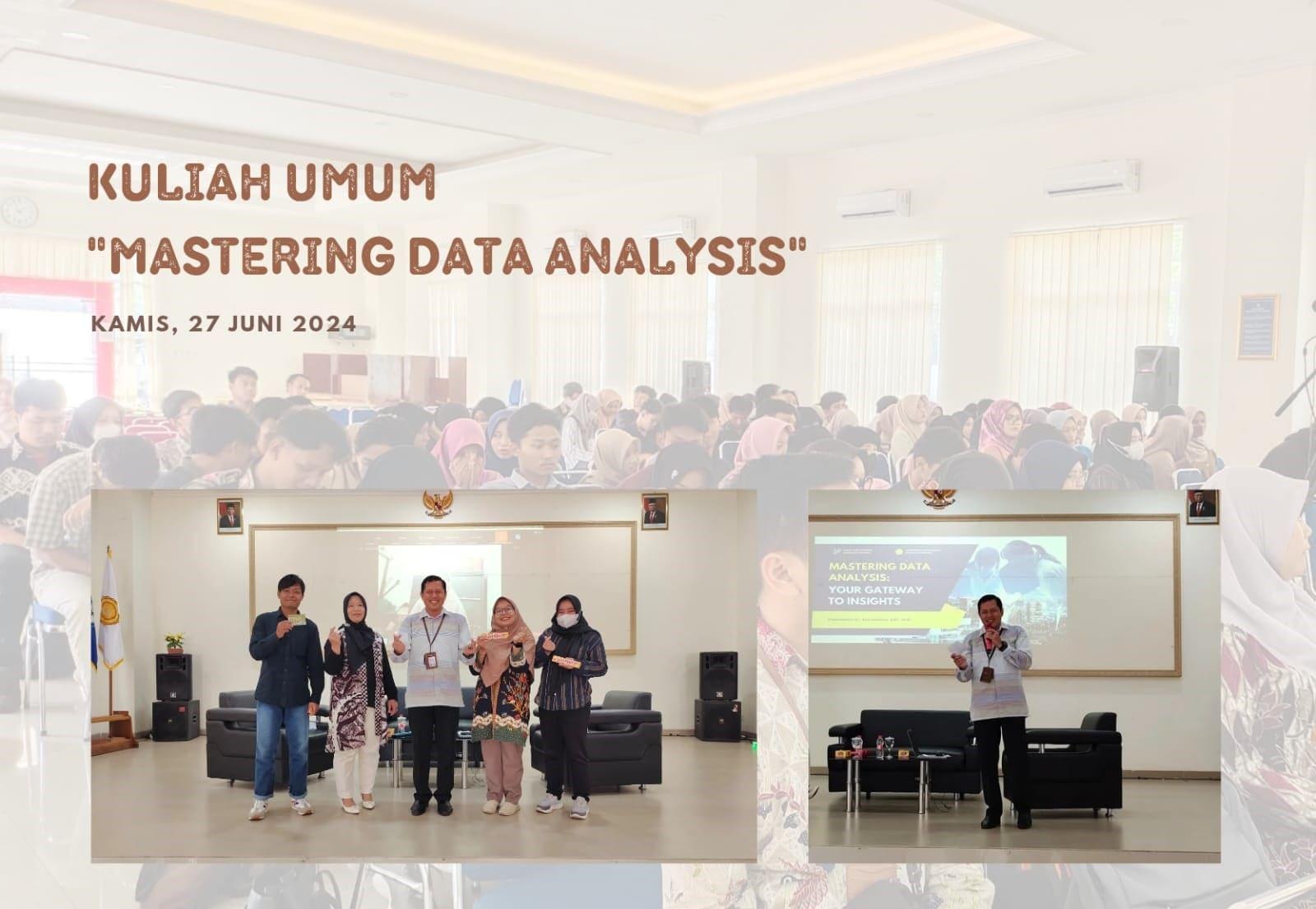 BPS Kebumen Regency Presents Public Lecture: Mastering Data Analyst