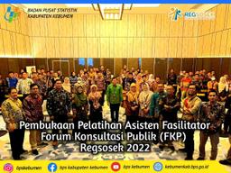 Pelatihan Asisten Fasilitator Forum Konsultasi Publik (FKP) Regsosek Tahun 2023