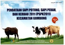 Pendataan Sapi Potong, Sapi Perah, Dan Kerbau 2011 (PSPK2011) Kecamatan Gombong