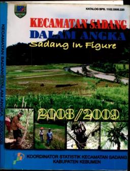 Kecamatan Sadang Dalam Angka  2008/2009