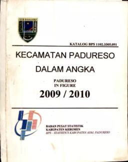 Kecamatan Padureso Dalam Angka 2009/2010