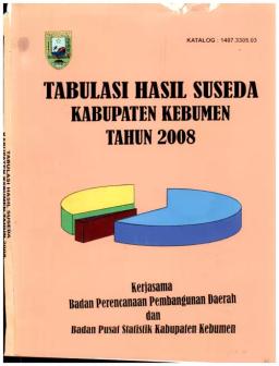 Tabulasi Hasil SUSEDA Kabupaten Kebumen 2008