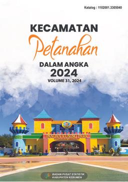 Petanahan District In Figures 2024