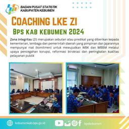 Coaching LKE Zona Integritas BPS Kabupaten Kebumen