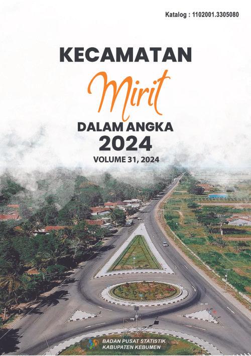 Kecamatan Mirit Dalam Angka 2024