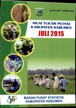 Nilai Tukar Petani Kabupaten Kebumen Juli 2015