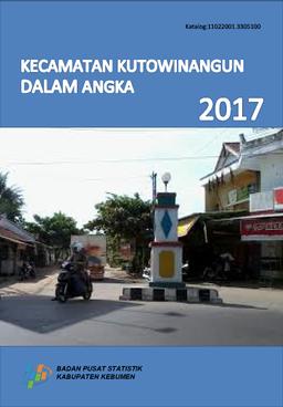 Kecamatan Kutowinangun Dalam Angka 2017