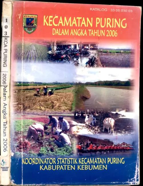 Kecamatan Puring Dalam Angka 2006