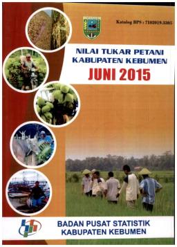 Nilai Tukar Petani Kabupaten Kebumen Juni 2015