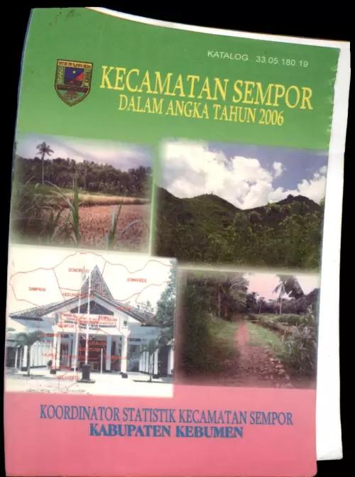 Kecamatan Sempor Dalam Angka 2006