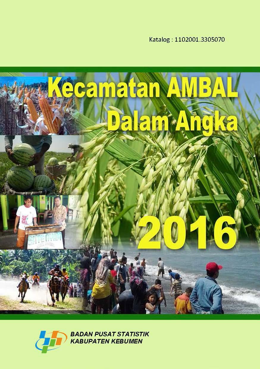 Kecamatan Ambal Dalam Angka 2016