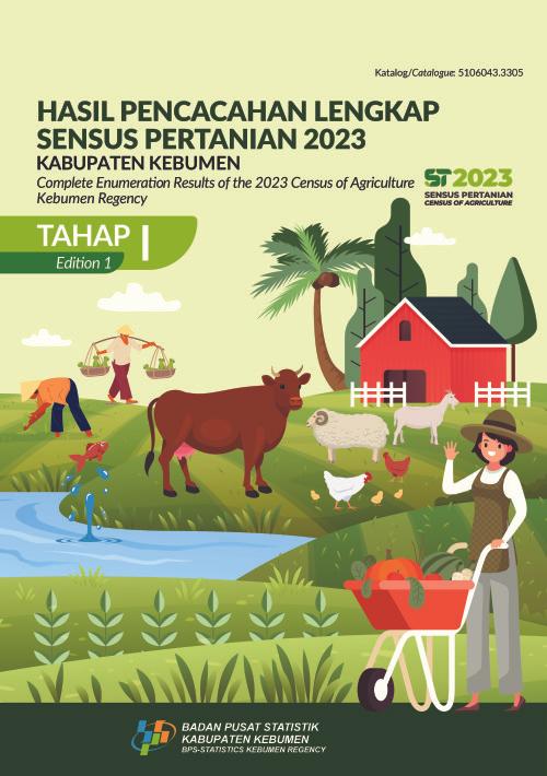 Complete Enumeration Results of the 2023 Census of Agriculture - Edition 1 Kebumen Regency