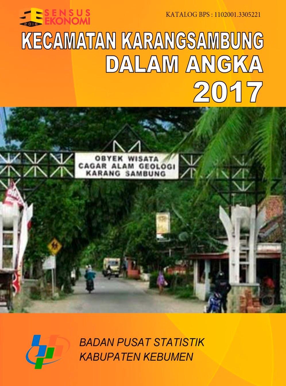 Kecamatan Karangsambung Dalam Angka 2017