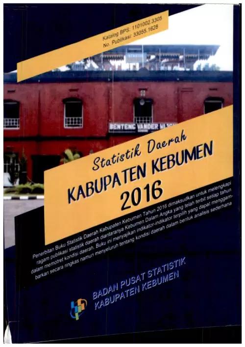 Statistik Daerah Kabupaten Kebumen 2016