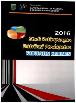 Inequality Study Of Income Distribution Of Kebumen Regency 2016