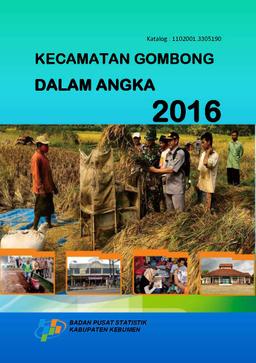 Kecamatan Gombong Dalam Angka 2016