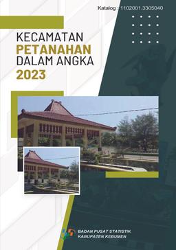 Petanahan Subdistrict In Figures 2023