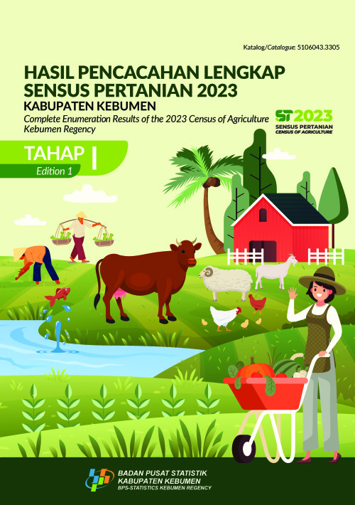 Hasil Pencacahan Lengkap Sensus Pertanian 2023 - Tahap I Kabupaten Kebumen